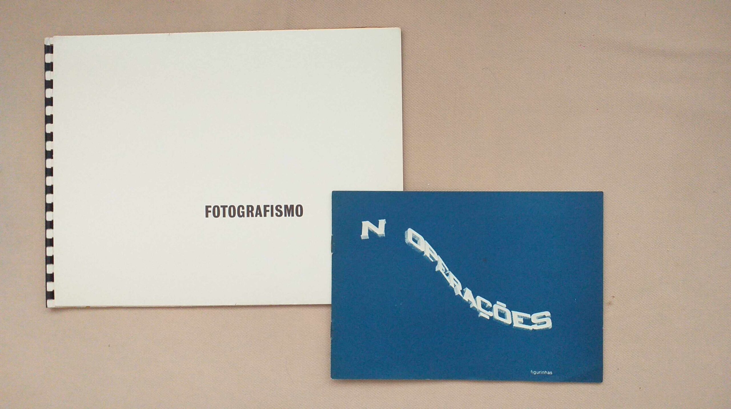 N Operações e Fotografismo são Livros de Artista da autora e artista plástica Rute Gusmão